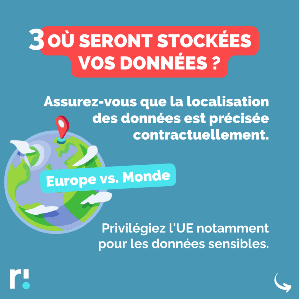 stockage données